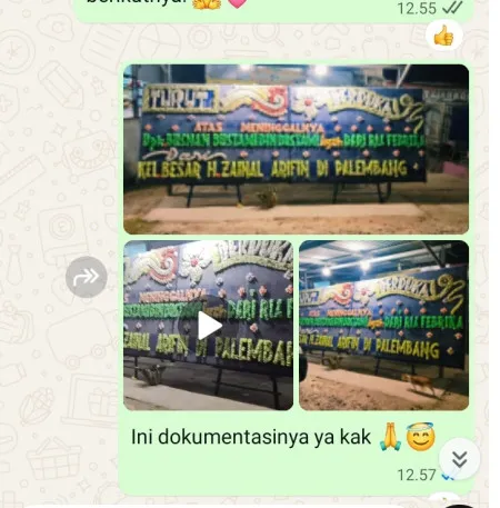Pengiriman Papan Bunga Duka Pinang