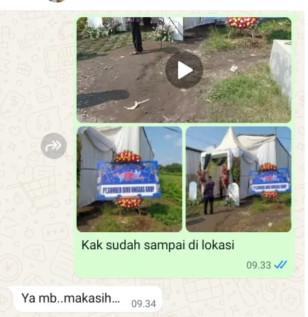 Pengiriman Karangan Bunga Pinang