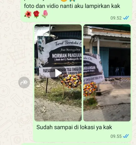 Pengiriman Karangan Bunga Pinang